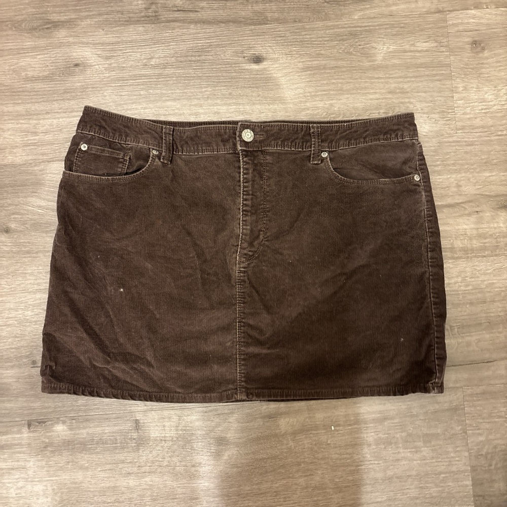 GAP Dark Brown Mini Skirt